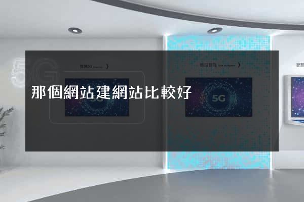 那個網站建網站比較好